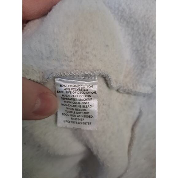 State of Mine "New Jersey" 1/4 Button Front Pocket Sweatshirt Size XXL - Picture 7 of 9